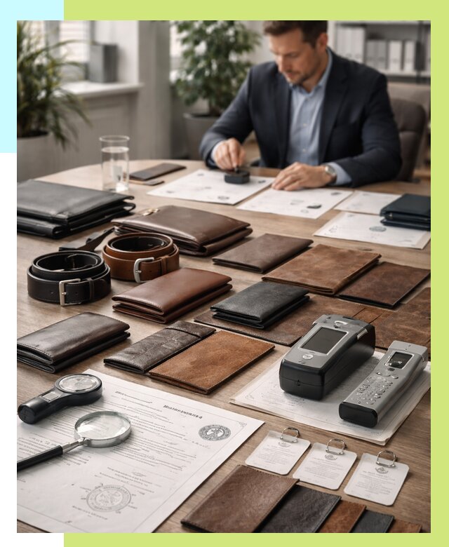 Сертификация кожаных изделий в Жигулёвске от 12143 р. | Алешин-Жгл