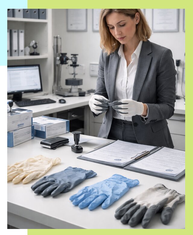 Сертификация перчаток в Жигулёвске от 8601 р. | Алешин-Жгл