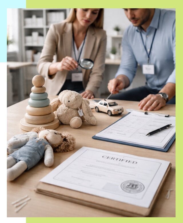 Сертификация игрушек в Жигулёвске от 12143 р. | Алешин-Жгл