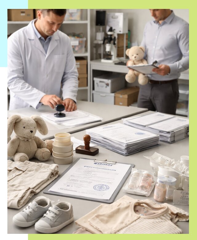 Сертификация детских товаров в Жигулёвске от 15179 р. | Алешин-Жгл