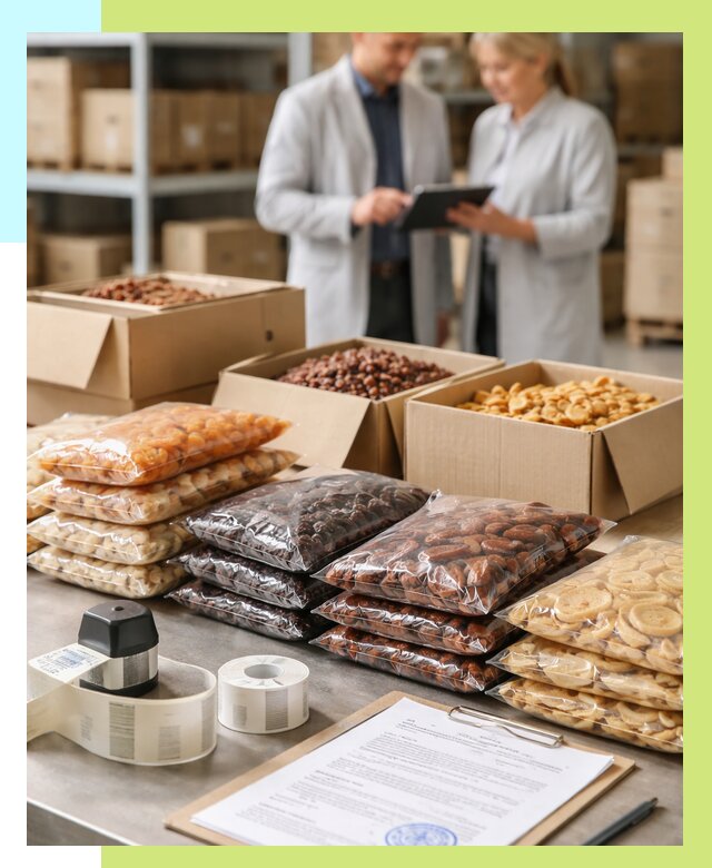 Сертификация сухофруктов в Жигулёвске от 12143 р. | Алешин-Жгл под ключ