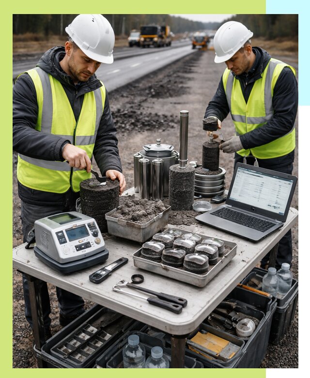 Сертификация асфальта: испытания и подтверждение в Жигулёвске