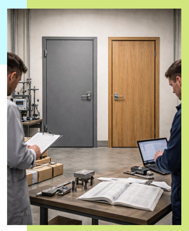 Сертификация дверей в Жигулёвске от 8095 р. под ключ | Алешин-Жгл