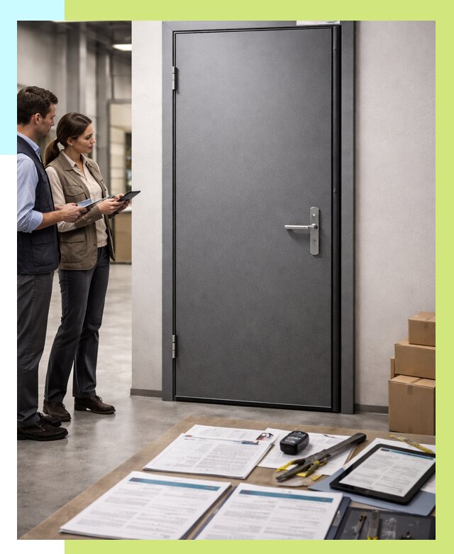 Сертификация противопожарных дверей в Жигулёвске от 9107 р. | Алешин-Жгл