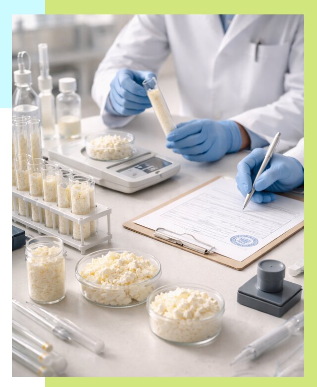 Сертификация творога в Жигулёвске от 12143 р. под ключ | Алешин-Жгл