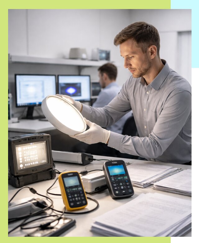 Сертификация светильников в Жигулёвске: испытания и оформление