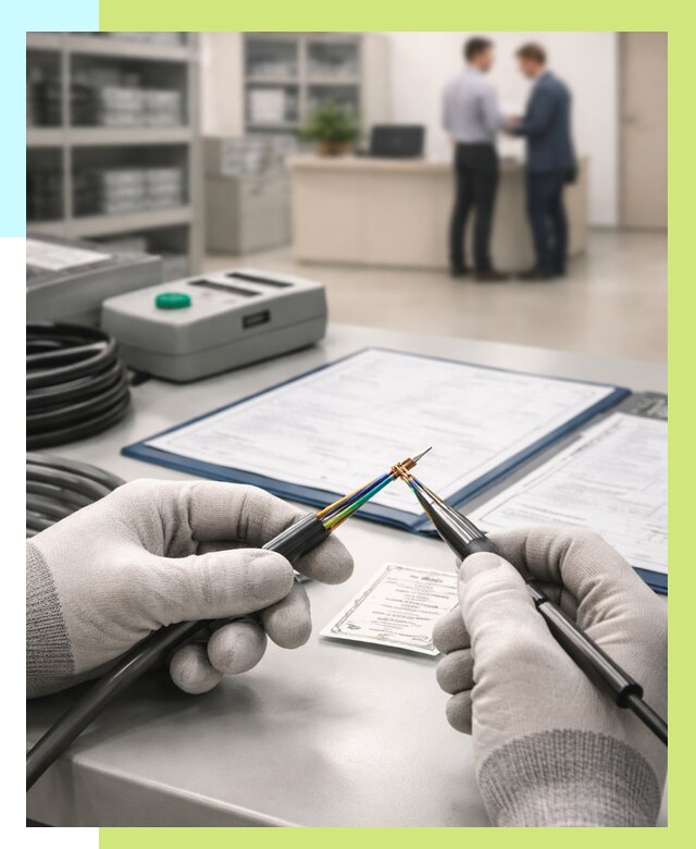 Сертификация провода в Жигулёвске от 18214 р. в Алешин-Жгл