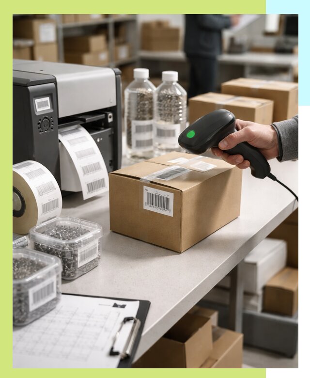 Штрихкодирование продукции и маркировка для продажи в Жигулёвске