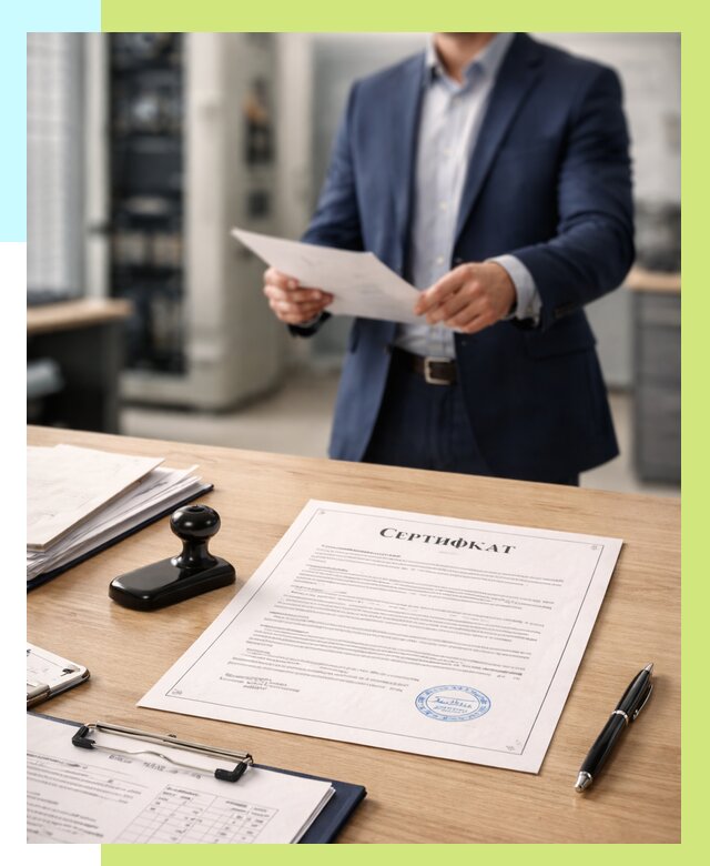 Сертификат на оборудование в Жигулёвске от 15179 р. | Алешин-Жгл