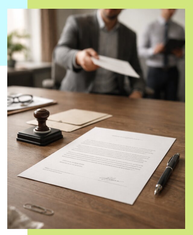 Отказное письмо по сертификации в Жигулёвске от 3542 р. | Алешин-Жгл