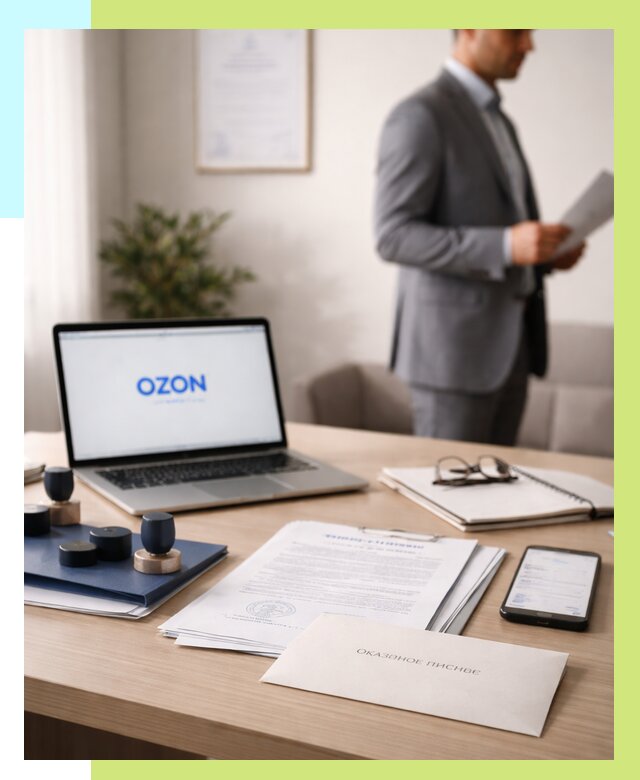 Отказное письмо для Ozon в Жигулёвске от 3542 р. | Алешин-Жгл