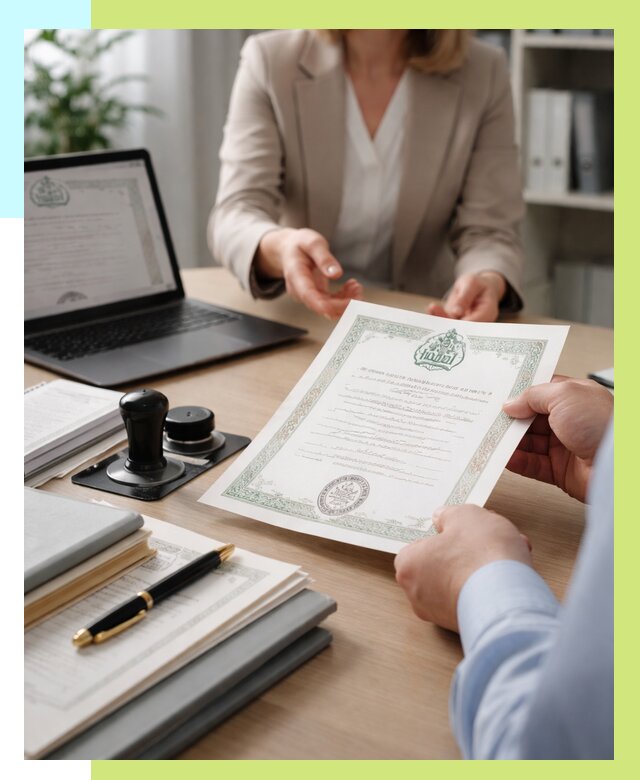 Халяль сертификат в Жигулёвске, получить от 15179 р. | Алешин-Жгл