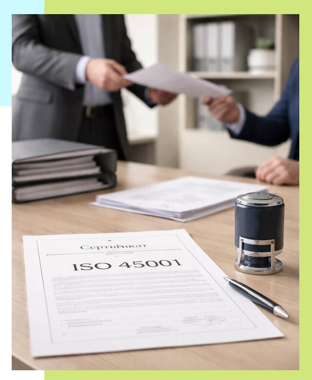 Сертификат ISO 45001 в Жигулёвске под ключ от 45536 р. | Алешин-Жгл