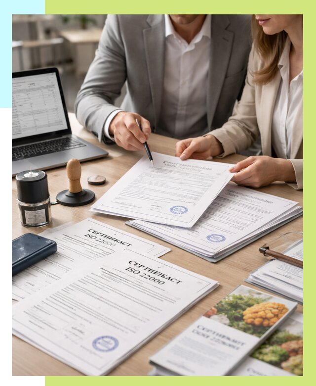 Сертификат ISO 22000 в Жигулёвске от 40476 р. под ключ | Алешин-Жгл