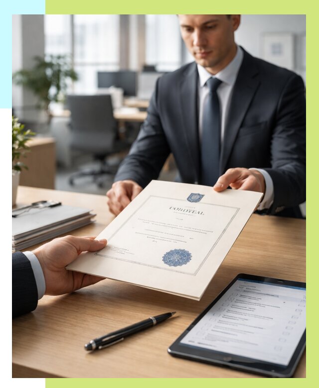 Сертификат ISO 30301 в Жигулёвске от 35417 р. | Алешин-Жгл - под ключ