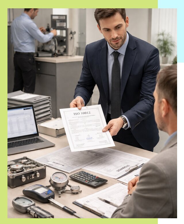 Выдача сертификата ISO 10012 по требованиям метрологии в Жигулёвске