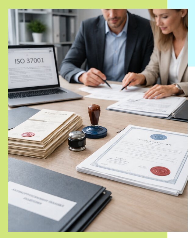 Получение сертификата ISO 37001 по системе борьбы с коррупцией в Жигулёвске