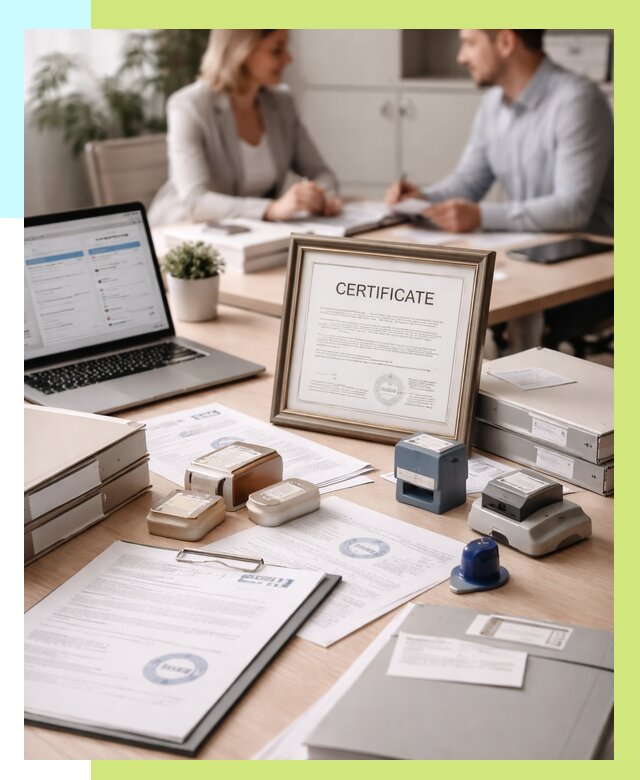 Сертификация компании в Жигулёвске от 45536 р. | Алешин-Жгл — заказ